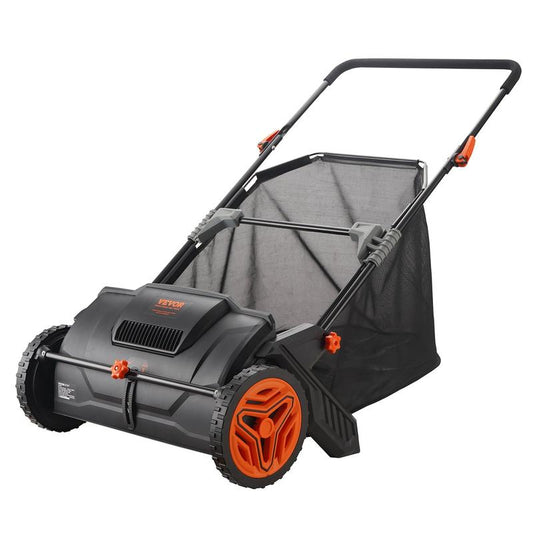 Adjustable Yard Debris Push Sweeper